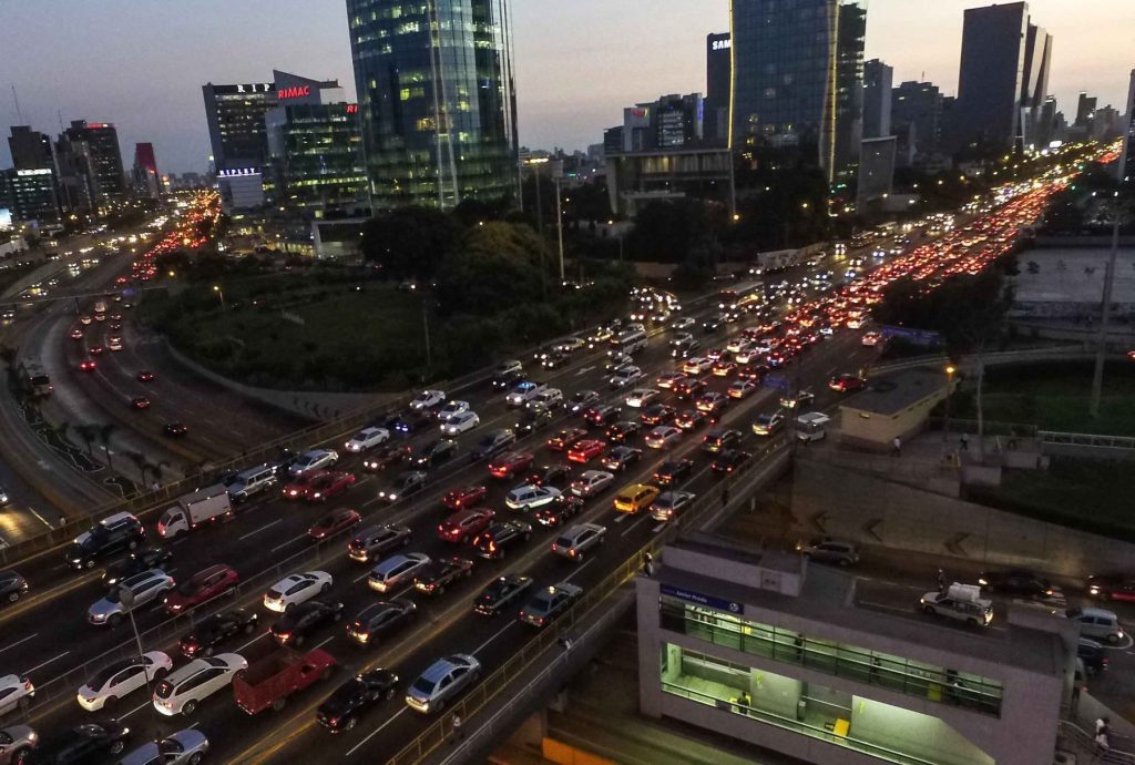 contaminantes por automóviles